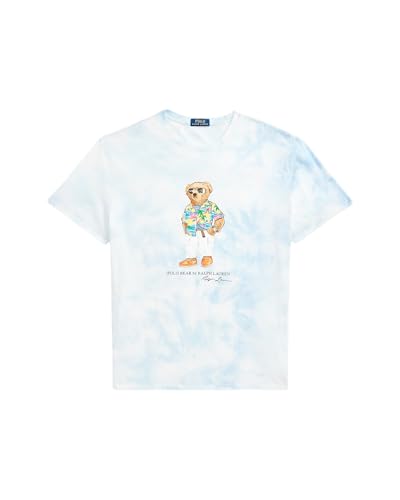 POLO RALPH LAUREN Mens Classic Fit Polo Bear Jersey T-Shirt (US Alpha X-Large Regular Regular Tie-Dye)