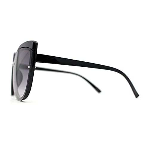 Pop Color Girls Child Size Round Rimless Cat Eye Sunglasses3