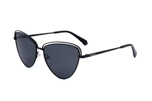 Lunettes de soleil femme Polaroid PLD 4094/s noir 807/M9 verres 57mm
