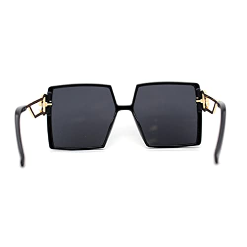 Womens Squared Thin Plastic Butterfly 90s Fashion Sunglasses4