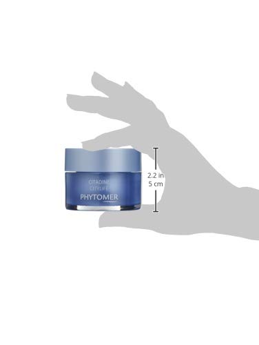 Phytomer Citylife Face and Eye Contour Cream | Soothing Facial Cream Protects and Repairs Dull Skin | Hydrating and Lifting for Tired Skin | 50ml