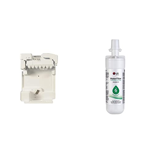 LG EAU60783827 Ice Maker Assembly, White