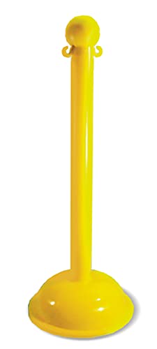 Poteau en plastique jaune anti collision Accuform 104 cm