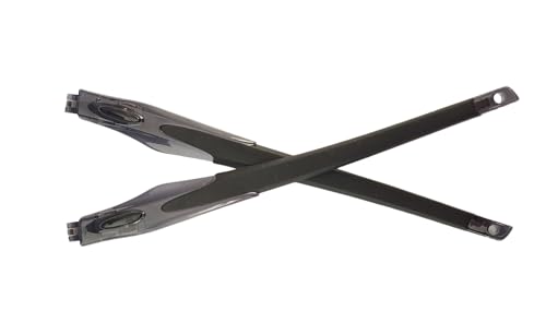 Image of Replacement Temples Arms Legs for Crosslink OX8031 Pewter Glass Frame 140mm