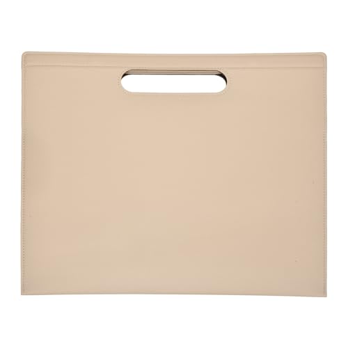 Carpeta de archivos A4 PATIKIL estuche portátil texturizado para reuniones y viajes de negocios