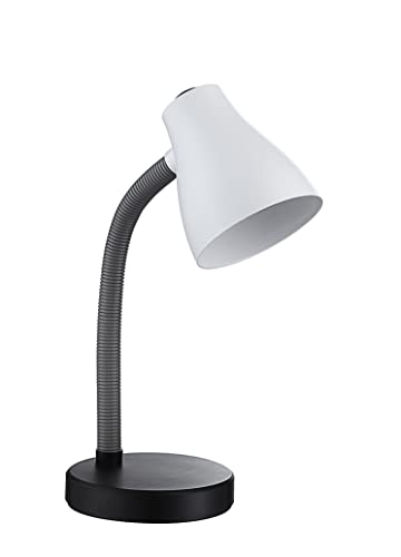 Action Tischleuchte 1-flammig, Reyk, 1x E27 / 15 Watt, 230 Volt, Höhe: 35 cm / Durchmesser 14 cm / m Cover