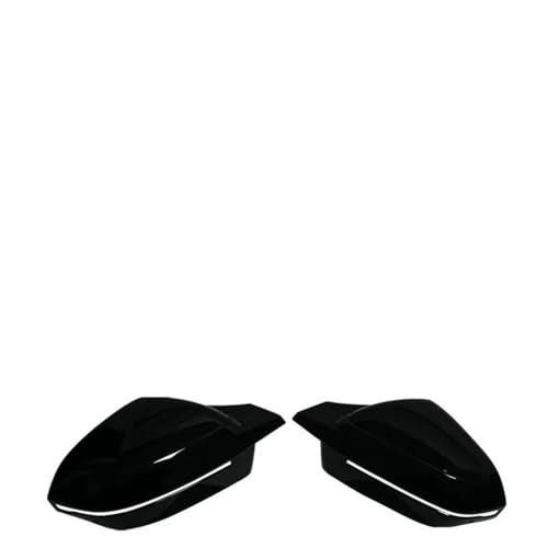 Coques de rétroviseurs motif carbone noir brillant pour sublimer votre berline i5 G60
