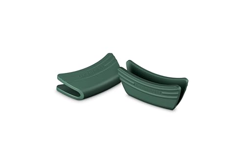 Image of Le Creuset Silicone Set of 2 Handle Grips, 5 inch x 2 1 /2 inch Each, Artichaut
