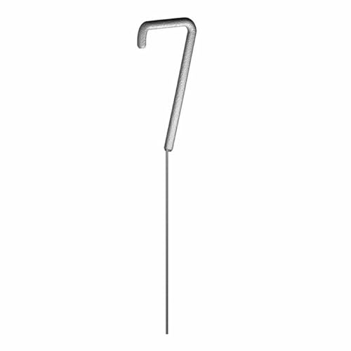 Cierge Magique Chiffre 7 15cm Argent