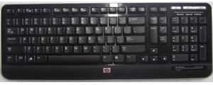 HP KU-0841 Keyboard Cover - Durable, Easy to Clean, Black