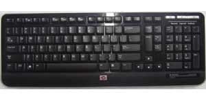 Protector de teclado para HP KU-0841/505060-371 negro miniatura 1