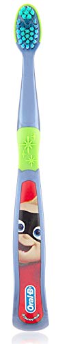Hippie Hype Kids Manual Toothbrush, For Children And Toddlers 3+, Extra Soft Bristles - Pack Of 6 (Characters Vary) #TOP4