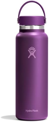 Hydro Flask Water Bottle - Insulated Stainless Steel - Wide Mouth...