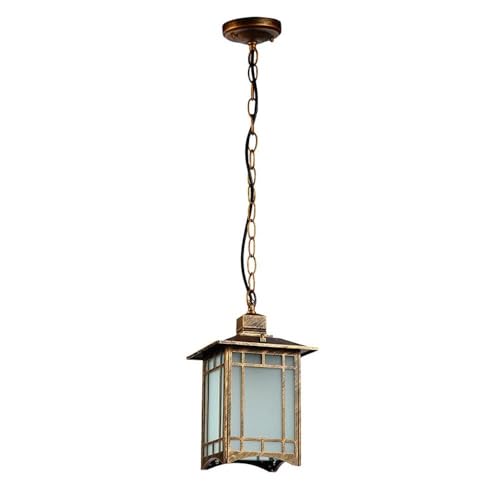 Suspension extérieure de porche et balcon, grand lustre étanche pour couloir
