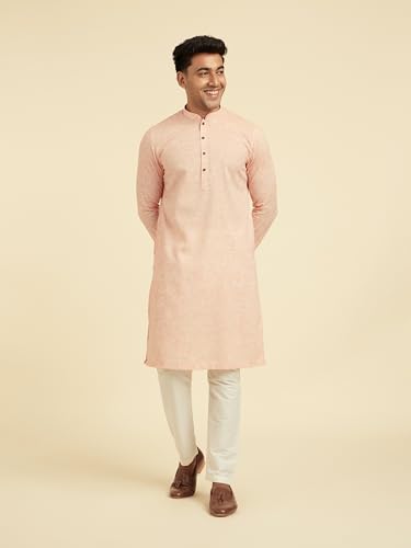 Image of DIWAS BY MANYAVAR Men's Viscose Blend Printed Casual Kurta (1pc)