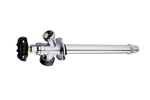 Efield Anti-Siphon Frost Free Sillcock 1/2" Mip X 3/4" Hose Bibb,Chrome Plated, 8 Inch Length #TOP2