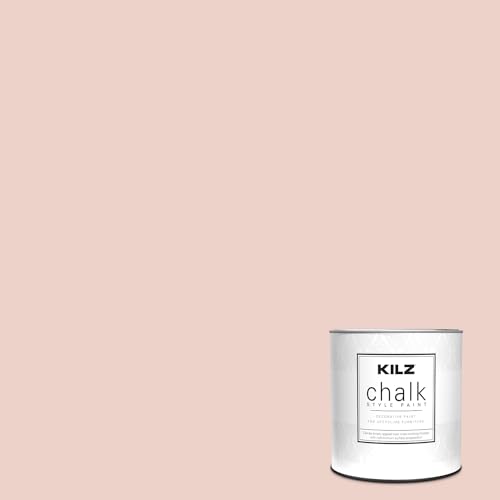 KILZ Chalk Style Paint, Interior, Ultra Flat, Cameo Coral, 1
