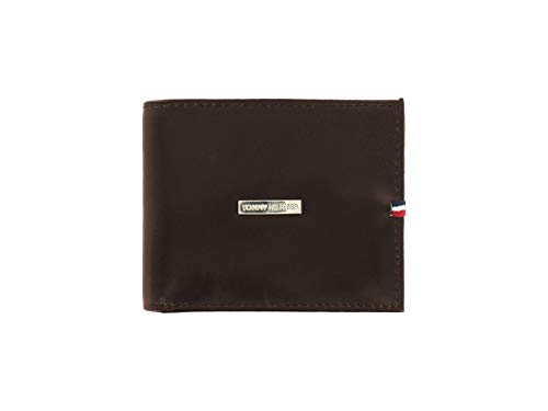 Tommy Hilfiger LEATHER WALLET & VALET, Bi-fold, RFID Protection - Brown (31HP220040)