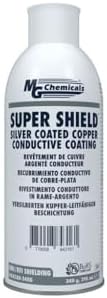 MG Chemicals 843AR Super Shield™ Silver Coated Copper Conductive Paint for EMI Shielding, 12 Oz Aerosol Can