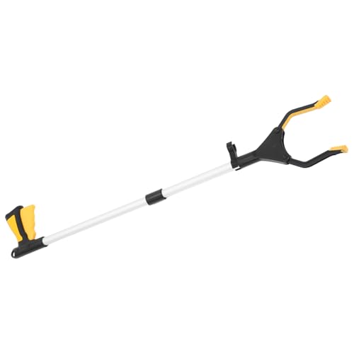 HEALLILY Trash Picker Garbage Clip Garbage Pickup Clip Trash Grabber Garbage Clamp Pickup Sticks Garbage Tongs Litter Picker Grab Tool Outdoor Cleaning Supplies Picker Grabber Plastic