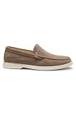 BOSS Men's Sienne Loaf Loafers in Suede with...
