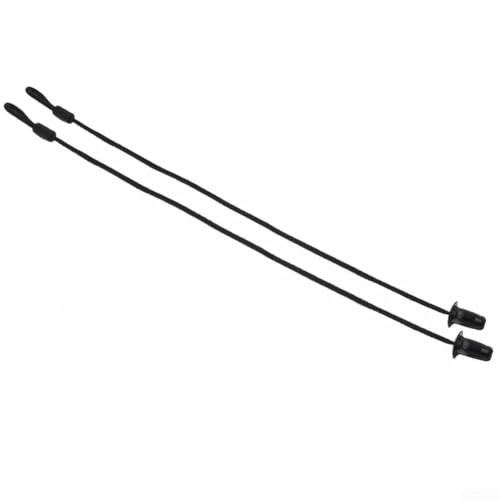 Parcel Shelf String 2PCS for Skoda For Fabia 2014 2021, OEM 6V6863634 Compatible Replacement, ABS Material for Automotive Interiors