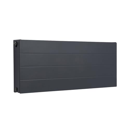 Image of MILANO Anthracite Type 22 Double Panel Convector Radiator 400 x 1000mm
