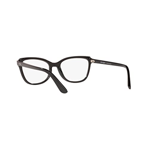 ARMAÇÃO OCULOS GRAU VOGUE VO5292L W44 53 PRETO BRILHO