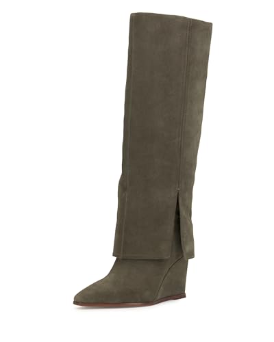 Botte haute jusqu'au genou Vince Camuto Tibani pour femme en cuir élégant