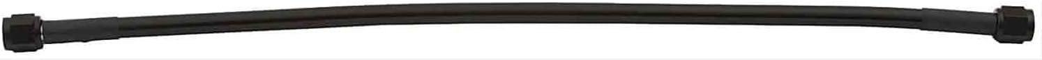 Allstar 60" 3 AN Braided Brake Line, Black Coated
