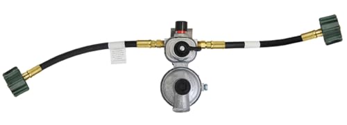 AP Products Marshall Excelsior MEGR-253P-PT24 2-Stage Excela-Flo Auto Change-Over Regulator - 1/4" INV x 3/8" FPT