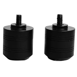 GadiParts Bike Heavy Duty Universal Frame Slider Crash Protector Pack of 2 Pcs Crash Guard Slider with 10 mm Bolt Compatible with Yamha YZF R15 V3