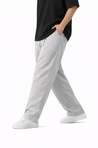 Image of NETCLICK Men's Straight Fit Track Pant with Zipper Pocket | Gym Joggers | Activewear & Casual Sports Lower
