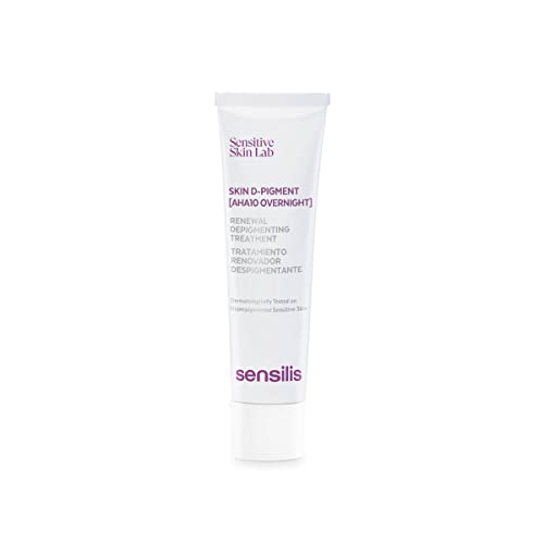 Despigmentante antimanchas Sensilis Skin D-Pigment Crema de Noche exfoliante para piel sensible 30ml