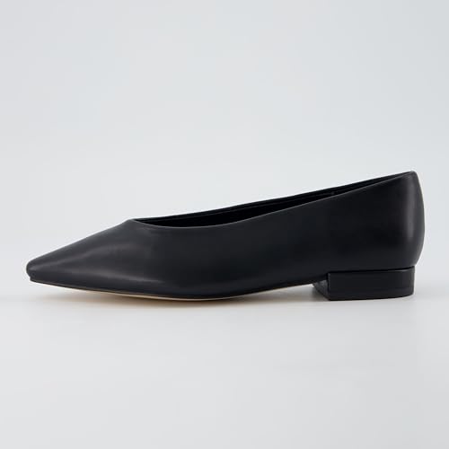 CUSHIONAIRE Gabor Women's Pointed Toe Slip-On Flat +Memory Foam, Wide Widths Available2