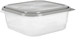 GoodCook EveryWare Extra Large Square Food Storage Container, 2 Pack, BPA Free