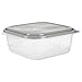 GoodCook EveryWare Extra Large Square Food Storage Container, 2 Pack, BPA Free