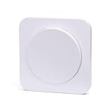 Interruptor de 2 vías y 1 llave, color blanco, ideal para controlar luces...