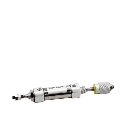 Vérin pneumatique CDJ2B16 Bore 16mm course réglable pour automatisme
