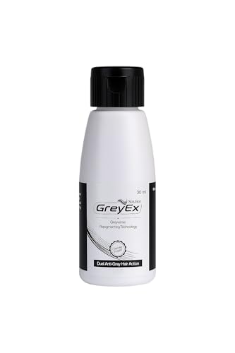 Image of Greyx Solution 30ml | Advanced Grey-verse Repigmenting Technology | Clinically Proven Dual Hair Action | Prevents Premature Greying | Unisex Hair Serum