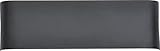 Kuzco Lighting EW27120-GH Plateau Outdoor LED Wall Sconce, Graphite