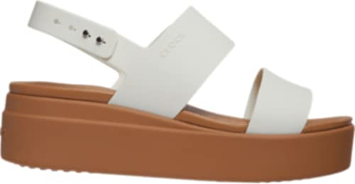 Image of Crocs Women Brooklyn Wedge 206453-159 Oyster W4