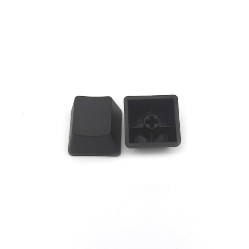 Image of OEM Profile Blank Black Keycaps PBT Material 1U R4 Keycap for MX switches Mechanical Keyboard (Black, 20pcs)