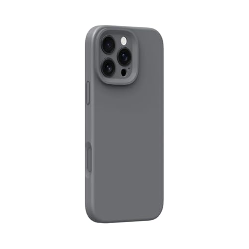 Coque iPhone 13 Pro gris foncé idéale pour la charge sans fil en voiture ou bureau