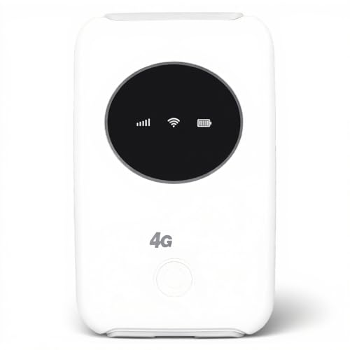4G LTE USB Modem, 300Mbps Unlocked Mobile Router with Micro SIM Card Slot, Pocket Mobile Hotspot Travel Portable Hotspot, Up to 10 Users