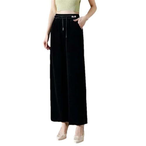 Pantalon taille haute élastique qui affine la silhouette sans serrer pour l'hiver