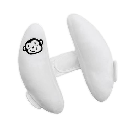 LATRAT Los bebés ajustables y bebé cuello Cabeza de apoyo, U cojín niños de viaje Cojín para asiento de coche, reposacabezas para asiento de coche Cochecito Rocker, Beige