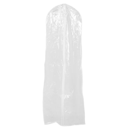 Ciieeo Wedding Dress Garment Bag Protective Cover for Bridal Gown Large Size Dustproof Storage Bag
