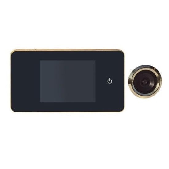  Briconess.com Spioncino Digitale di Sicurezza con Schermo LCD - Gold