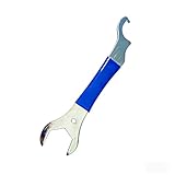 HXILAJM Beer Faucet Wrench Heavy Duty Draft Beer Tap Wrench - 26mm Metric Open-End Hex Nut Keg Spanner for Draft Beer Couplers and Kegerators